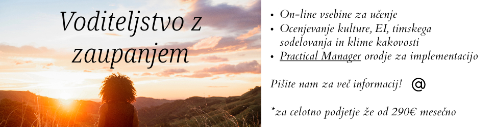 Banner - voditeljstvo z zaupanjem Banner voditeljstvo z zaupanjem